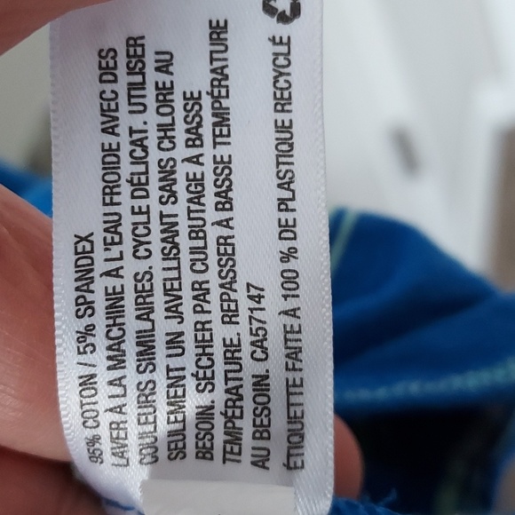 Mossimo Blue and White Striped Sleeveless Dress Medium - Picture 4 of 8